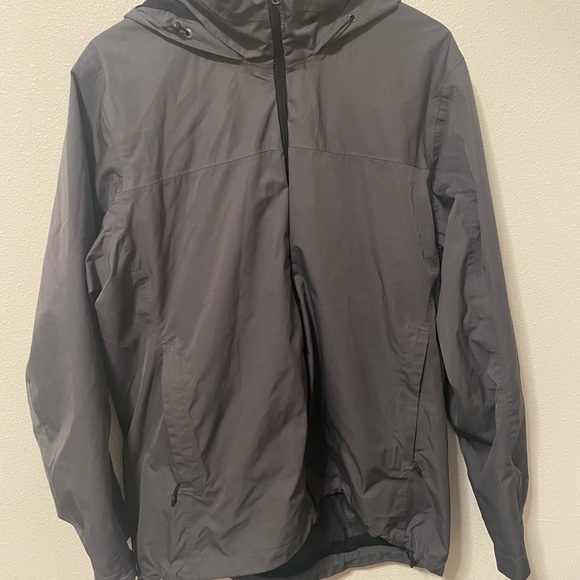 Adidas Zip Up Jacket Hoodie Size Large Men’s Grey - Picture 2 of 9